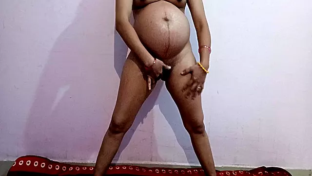 Webcam Amatør, Nøgne Damer, Kvindelig L Rer, Gravid Solo, Kvinde, Gravide Dans, En Kvinde Gøres Gravid