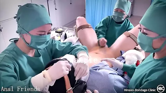Sperma Anal, Asiatisch Anal Gangbang, Asiatische Krankenschwestern, Krankenschwester Bondage