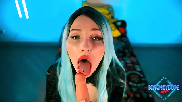 Tiny teen is creaming on her dildo ( creampie )(FULL) FIND ME ON FANSLY - MYSWEETALICE - Mykinkydope