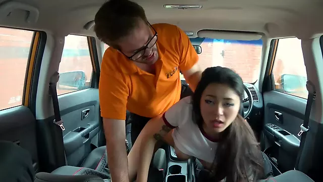 Rae Lil Black gets fucked by cocky driving instructor