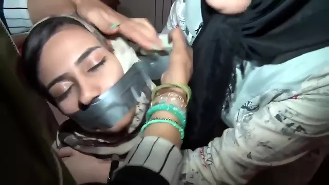 Another Persian Girls Wrap Gagged And Bound