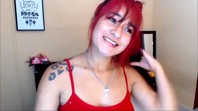 Redhead amateur webcam show