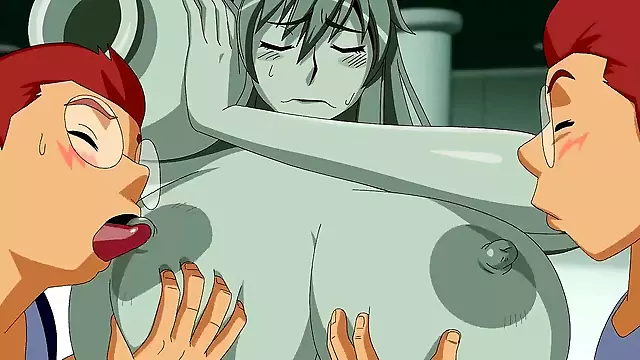 Big boob toon, anime hentai
