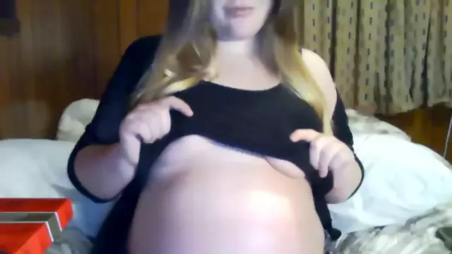 Pregnant belly, huge pregnant
